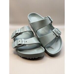 BIRKENSTOCK Arizona EVA Womens Sky Blue 1024588 Slides Slip On Buckle Size 5